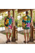 Hand Painted Rayon Shirt Hand Painted Rayon Shirt